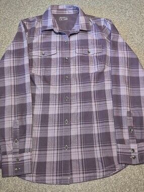 Womens Eddie Bauer Ascent Flannel Size Medium